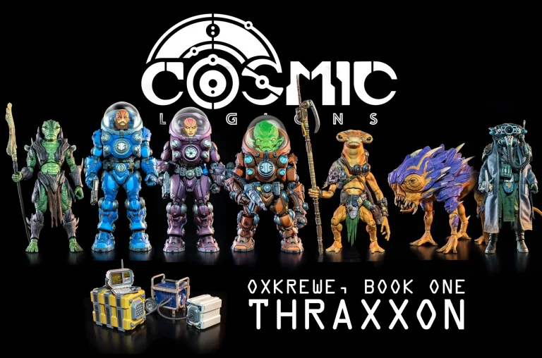Four Horsemen Cosmic Legions: OxKrewe, Book One - Thraxxon Pre-Order 18