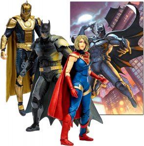 McFarlane Toys DC Multiverse Batman, Supergirl & Dr.Fate (Injustice 2) 3pk Gold Label Amazon Exclusive Pre-Order