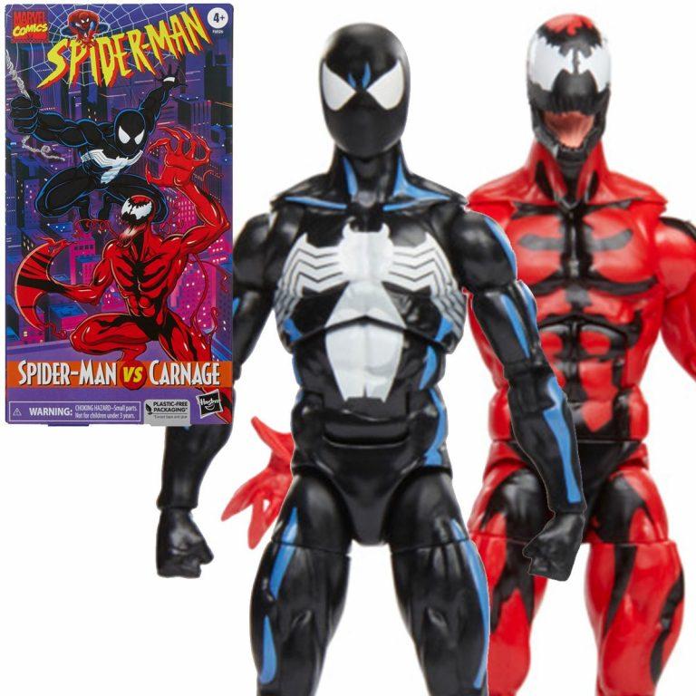 Hasbro Spider-Man Marvel Legends Spider-Man Symbiote & Carnage 2-Pack Exclusive 24
